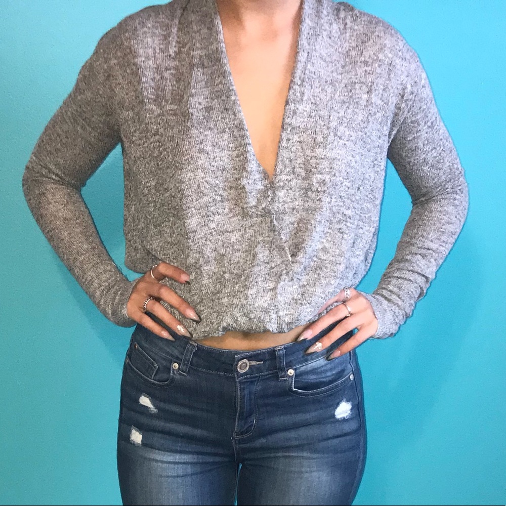 Grey long sleeve shirt!